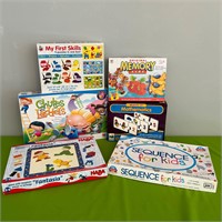 Games for Young Children Memory, Puzzles, Sequence