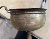 Old Trophy cup for under 350 cc Flying Quarter
