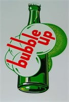 BUBBLE UP SODA POP ADVERTISING SIGN