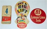 BEER & SODA POP ADVERTISING - FAN / LIGHT PULLS