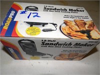 12 volt sandwich maker