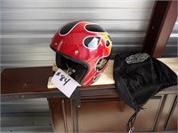 Harley Davidson flame motorcycle helmet