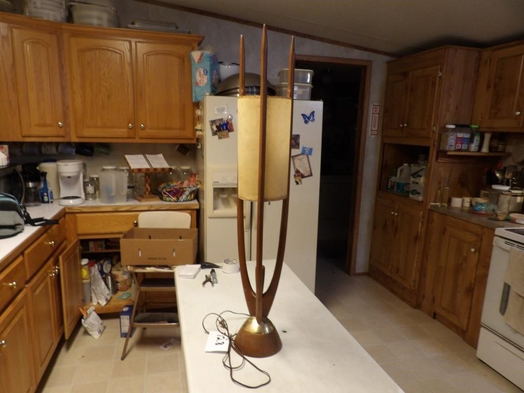 unique antique lamp