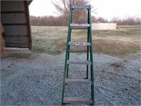 Louisville 6' fiberglass step ladder