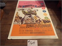 1961 The Wonders of Aladdin one sheet movie poster