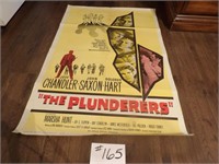1960 The Plunderers one sheet movie poster