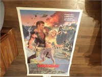 1987 Tiger Shark one sheet movie poster