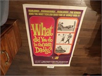 1966 What Did You Do In The War, Daddy? poster