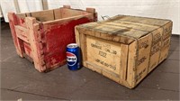 Wood Ammo Crates (2)