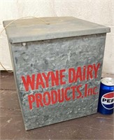 Wayne Dairy Products Milk Box (Converted to twine