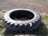 Pair of Firestone tractor tires 380/90/r46 2XMONEY