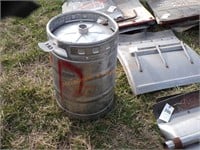 Empty beer keg