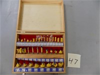 Box of Router Bits