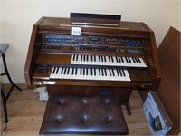 Lowery Organ and Bench