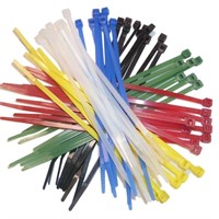 NEW 350 PCS Nylon Cable Ties Assorted