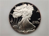 1987 S Proof ASE American Silver Eagle UNC