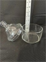 Lot of Glass Jar and Small Cups / Bowl