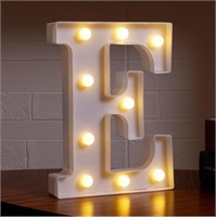 Light up Letter- E