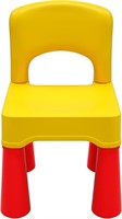 burgkidz Toddler Chair  9.3 Height  Yellow