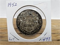 1952 50 CENT COIN
