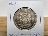1963 50 CENT COIN MINT