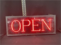 Nice - Lighted Store Open Sign - 26 x 11