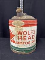 Wolf's Head Five Gallon Oil Can