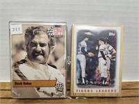 2 SEALED PACKAGES OF BASEBALL CARDS