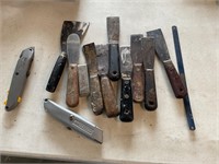 Paddy knives, box cutters