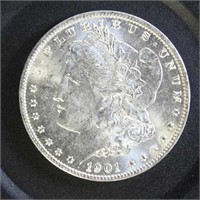US Coin s1901-O Morgan Silver Dollar BU