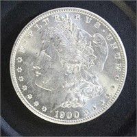 US Coins 1900-O Morgan Silver Dollar BU