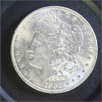 US Coins1902 Morgan Silver Dollar BU