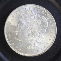 US Coins 1921 Morgan Silver Dollar BU