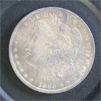 US Coins 1885-O Morgan Silver Dollar, circulated