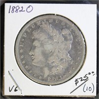 US Coins 1882-O Morgan Silver Dollar, circulated