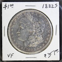 US Coins 1882-S Morgan Silver Dollar, circulated