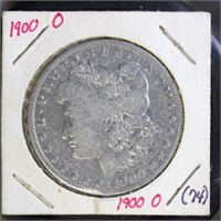 US Coins 1900-O Morgan Silver Dollar, circulated