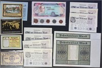 Worldwide Paper Money mixed group, mostly uncircul