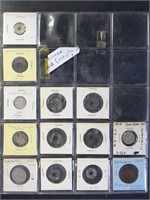 China Coins 13 Different in flips, unknown and sol