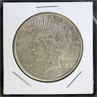 US Coins 1924-S Peace Silver Dollar, circulated