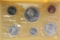 Canada Coins 1967 Uncirculated Set in original env