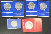 Worldwide Coins 20 Silver Coins, some over one oun