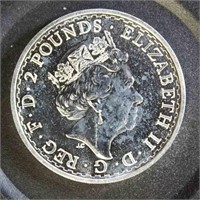 2016 Britannia Silver Round - One Ounce .999 Silve