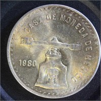 Mexican Silver Round - 33.625 Grams .999 Silver