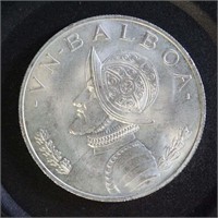 Panama Coins 1960 Silver Balboa 26.73 Grams .900 S