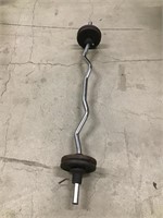 Dumbbell with weights