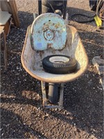 Wheel Barrel Seat