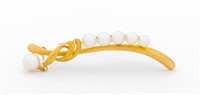 Mikimoto 18K Cultured Pearl Brooch