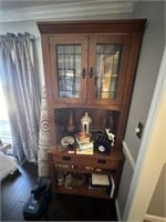 Office Bookcase w/ Doors and Shelves