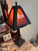 Mission Style Metal Lamp